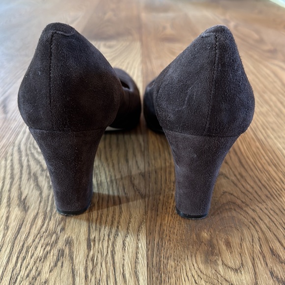 Talbots Leather Suede Heel - Picture 2 of 5